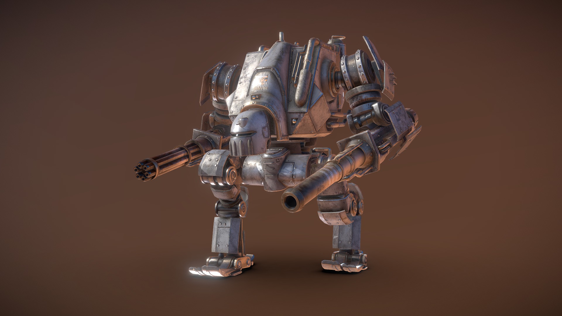 Diesel-Titan 3d model