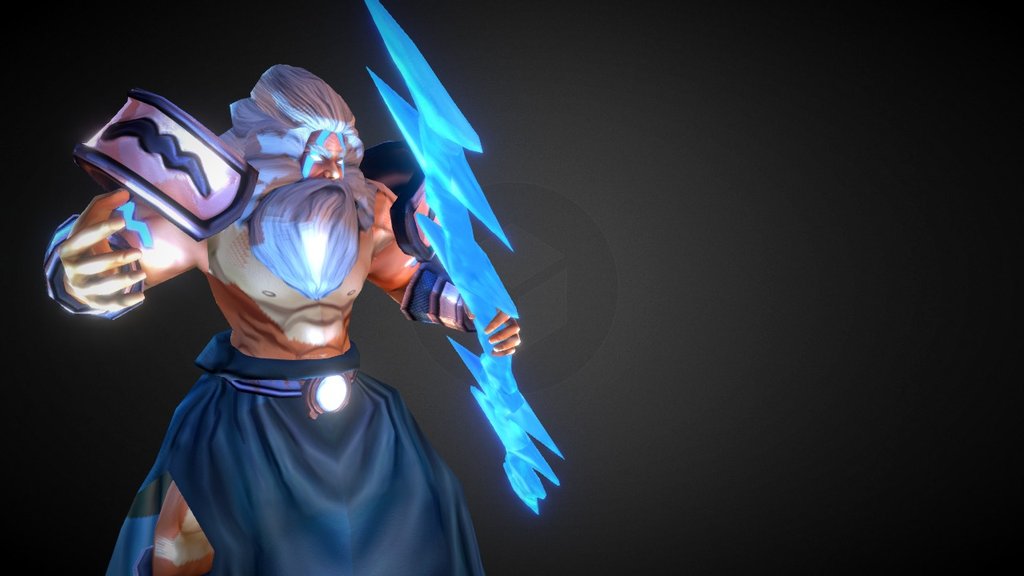 HoN Zeus Ravenor HD 3d model