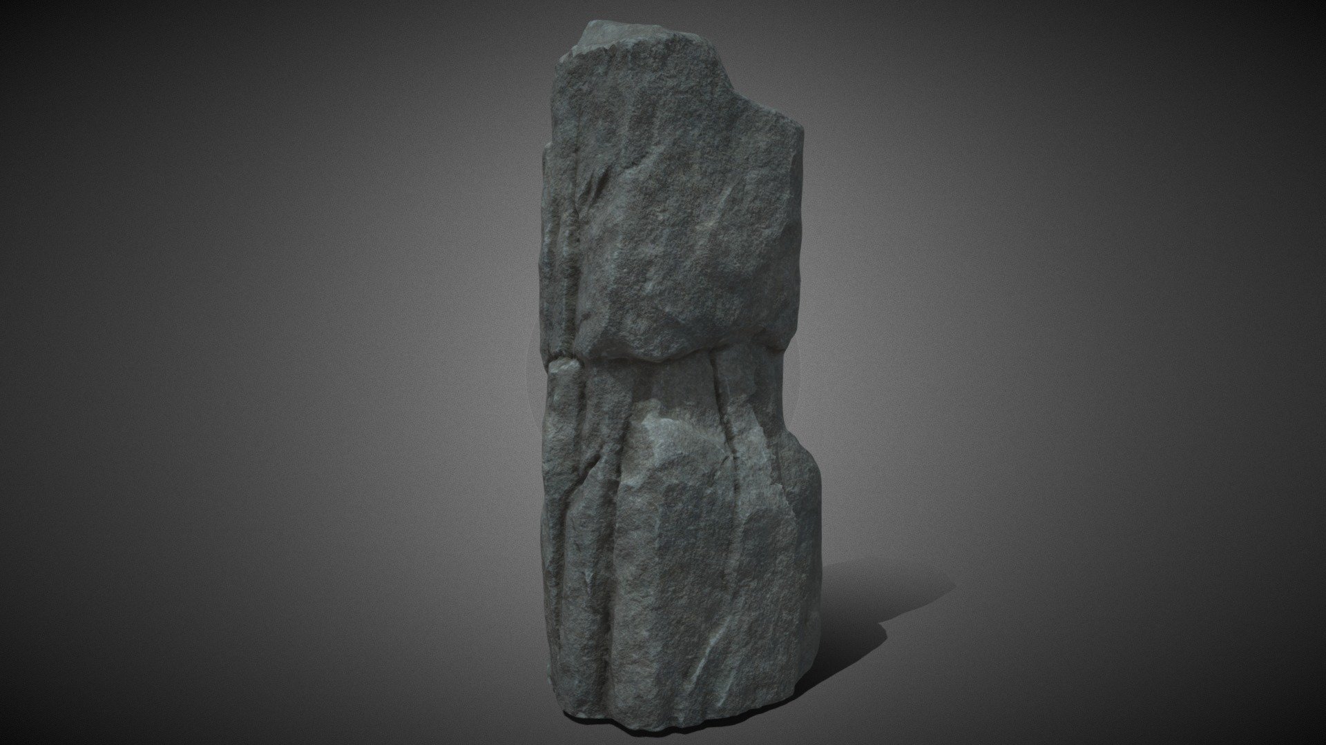 Rock stone 3d model