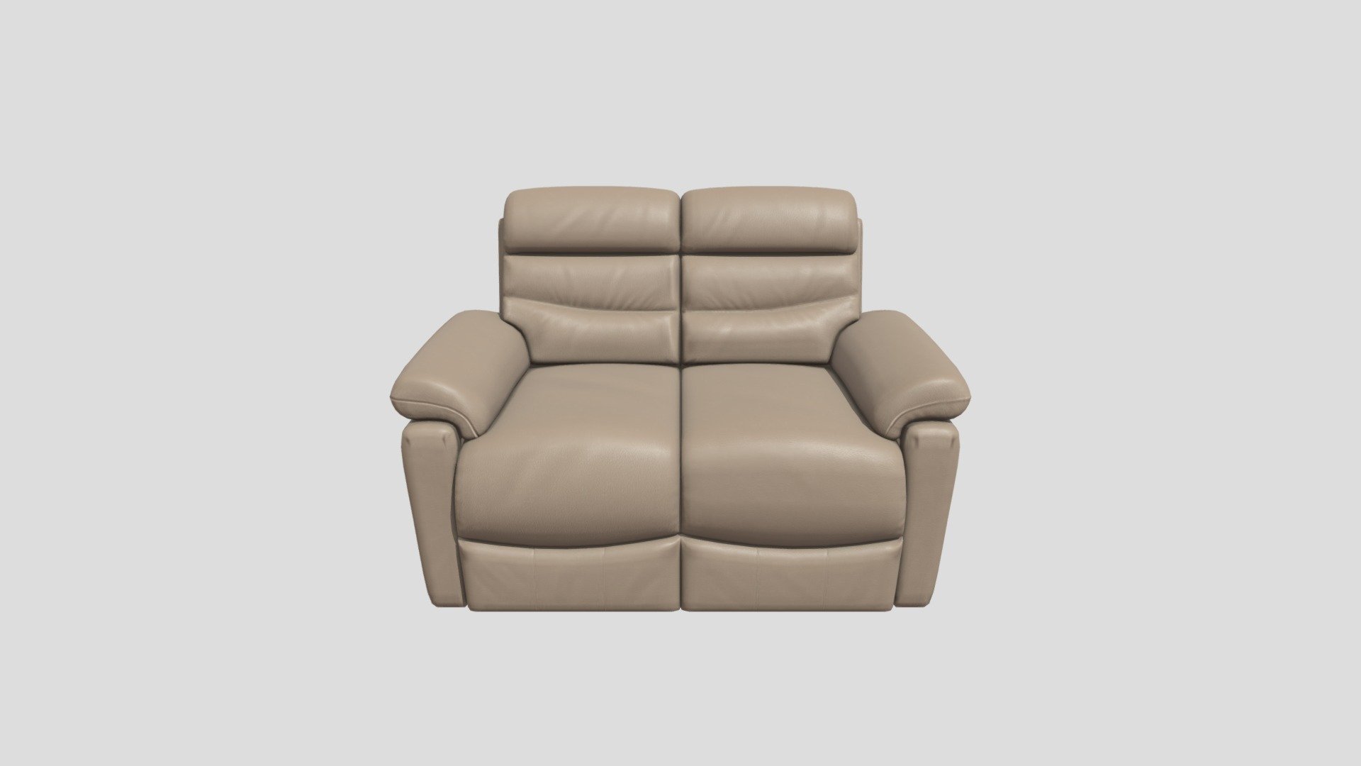 Loveseat Sofa 3d model