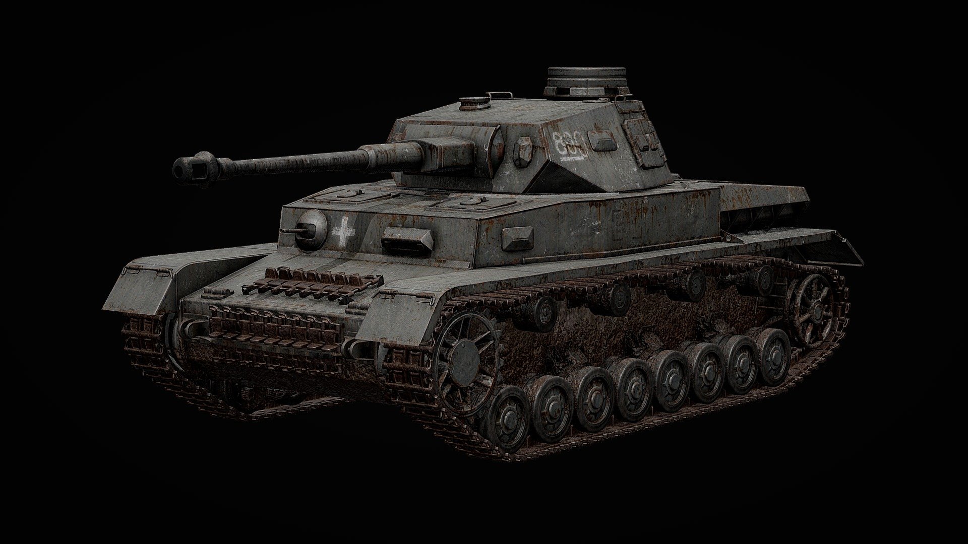 Panzer IV 3d model