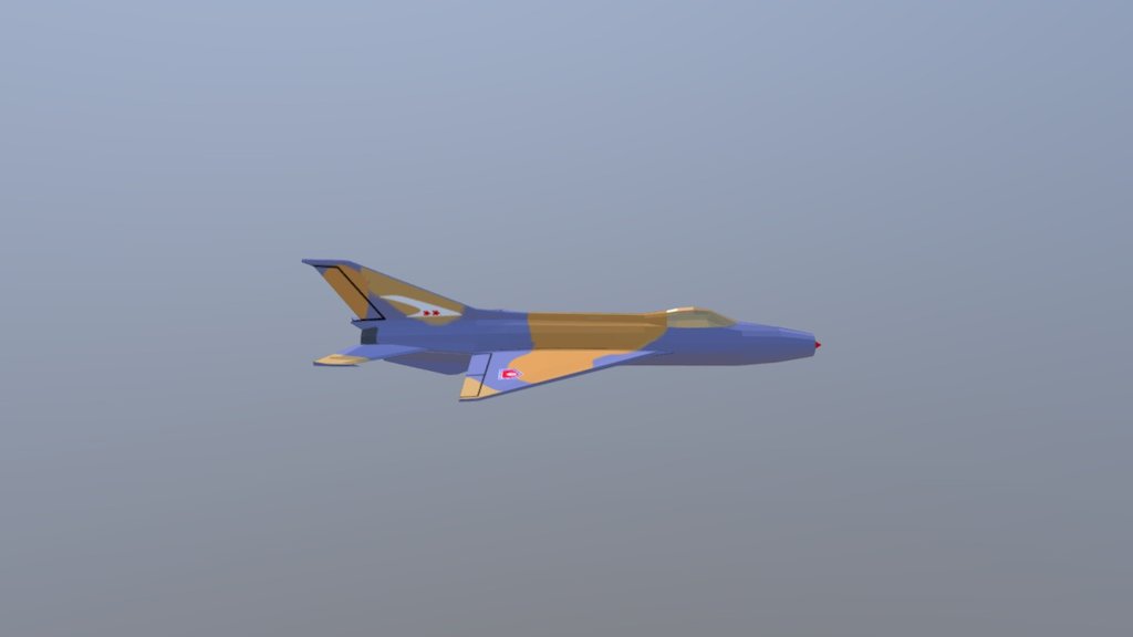 Mig 21 3d model