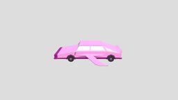 PINK FLYING CAR