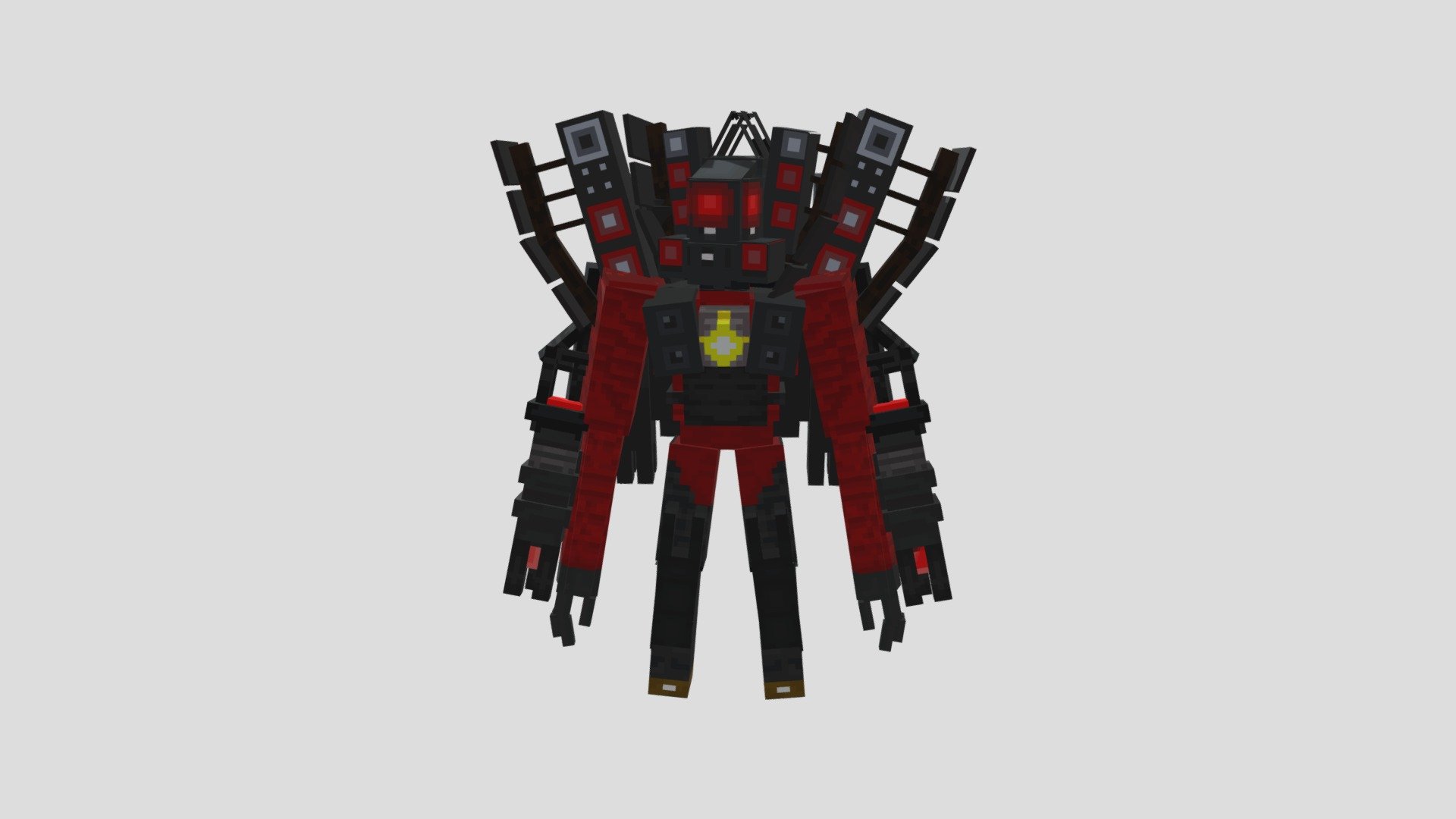 Speakerman titan 3d model