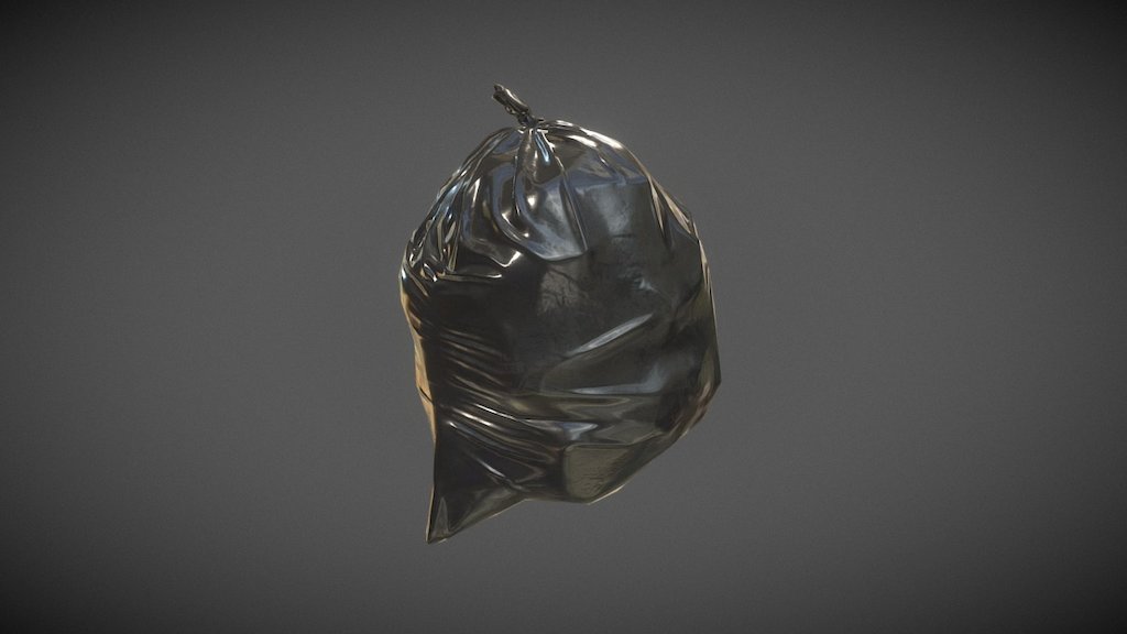 Trash Bag 3d model