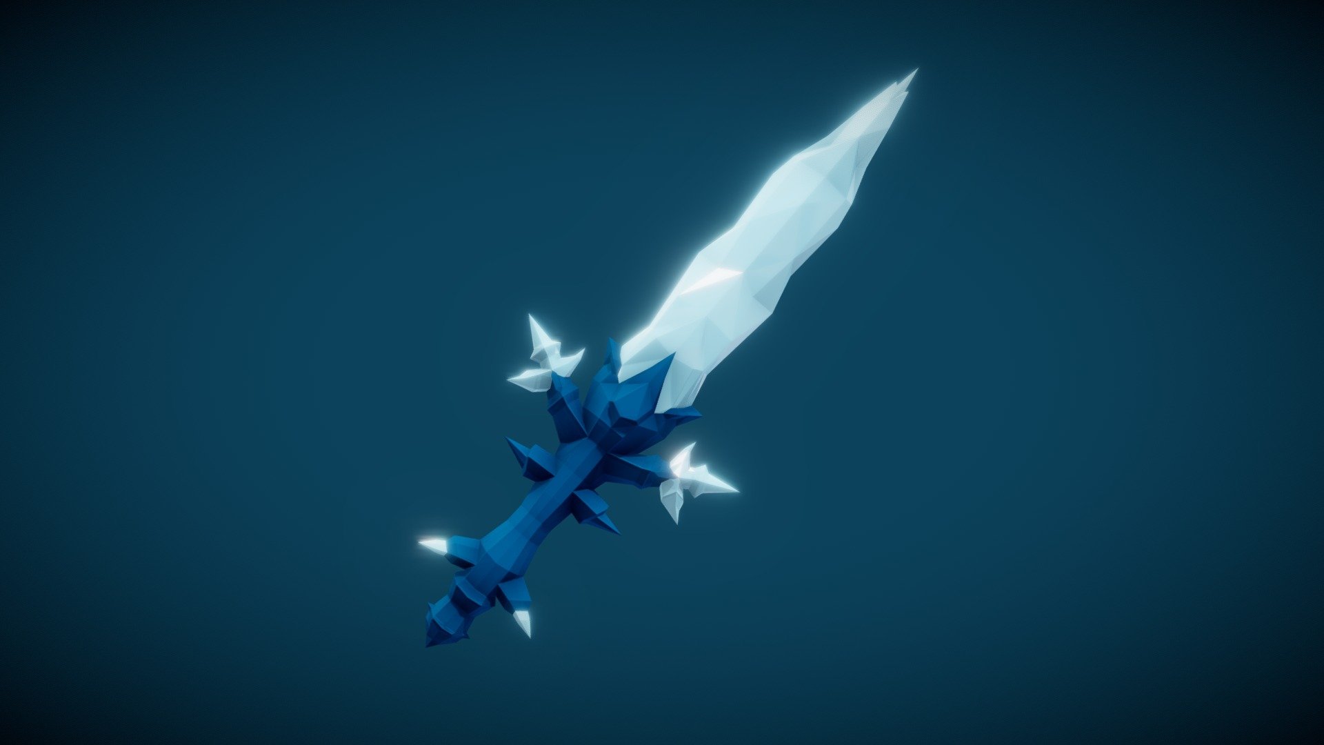 Swordtember 2021 Day 6: Snow 3d model