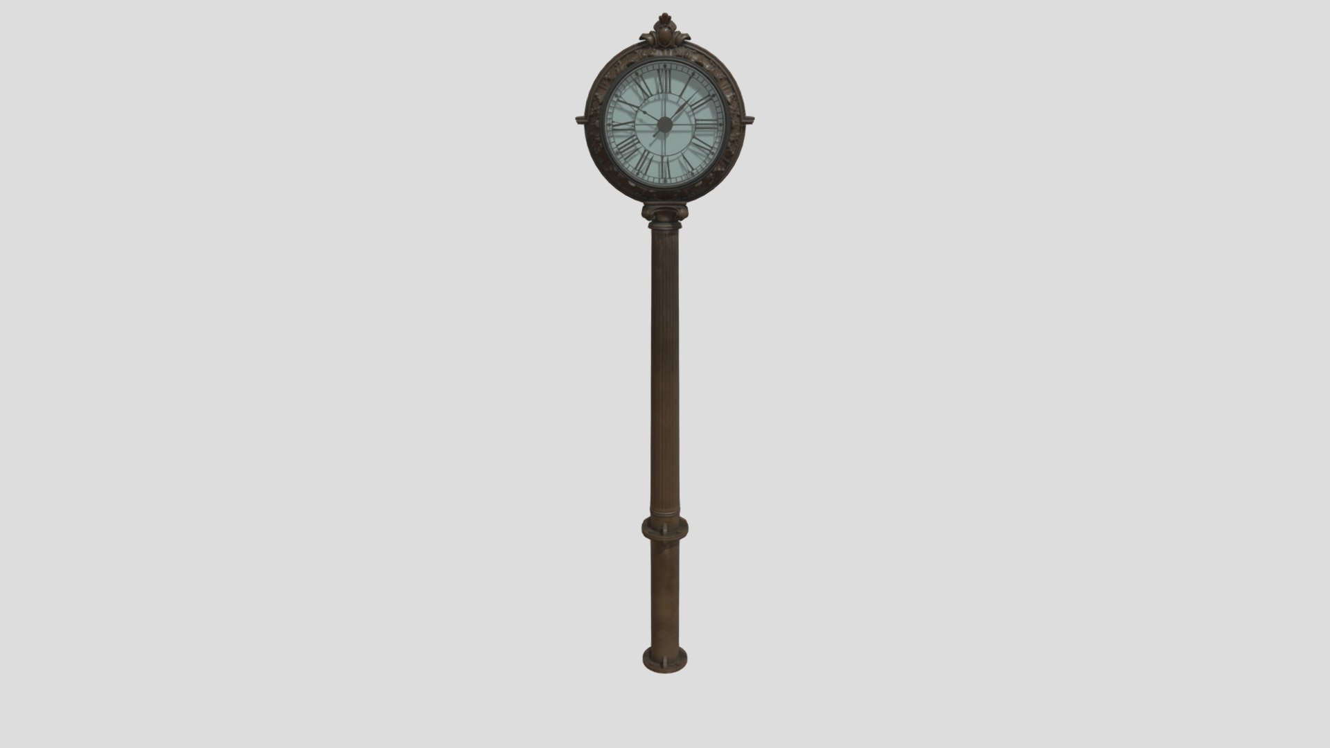 street clock 48 AM24 3d model