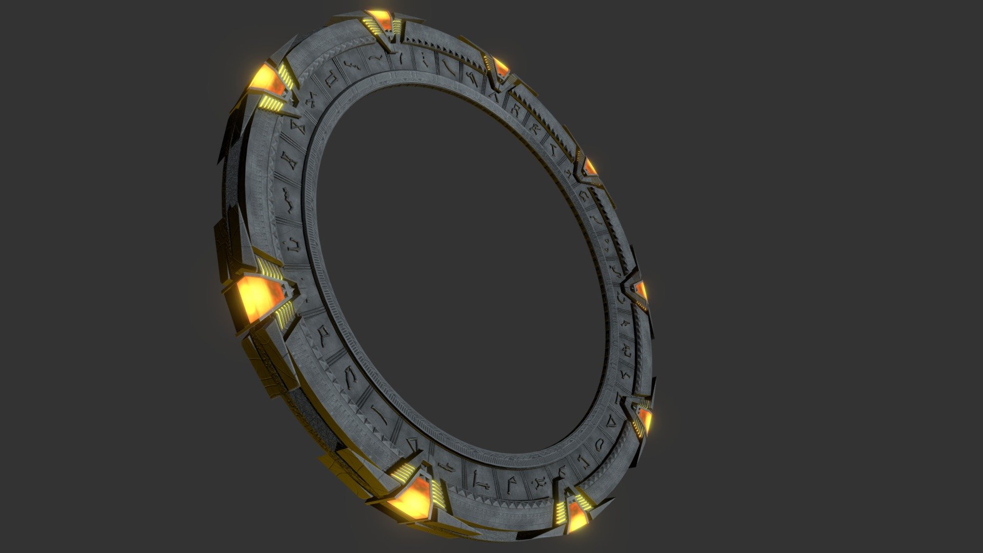 Stargate 3d model