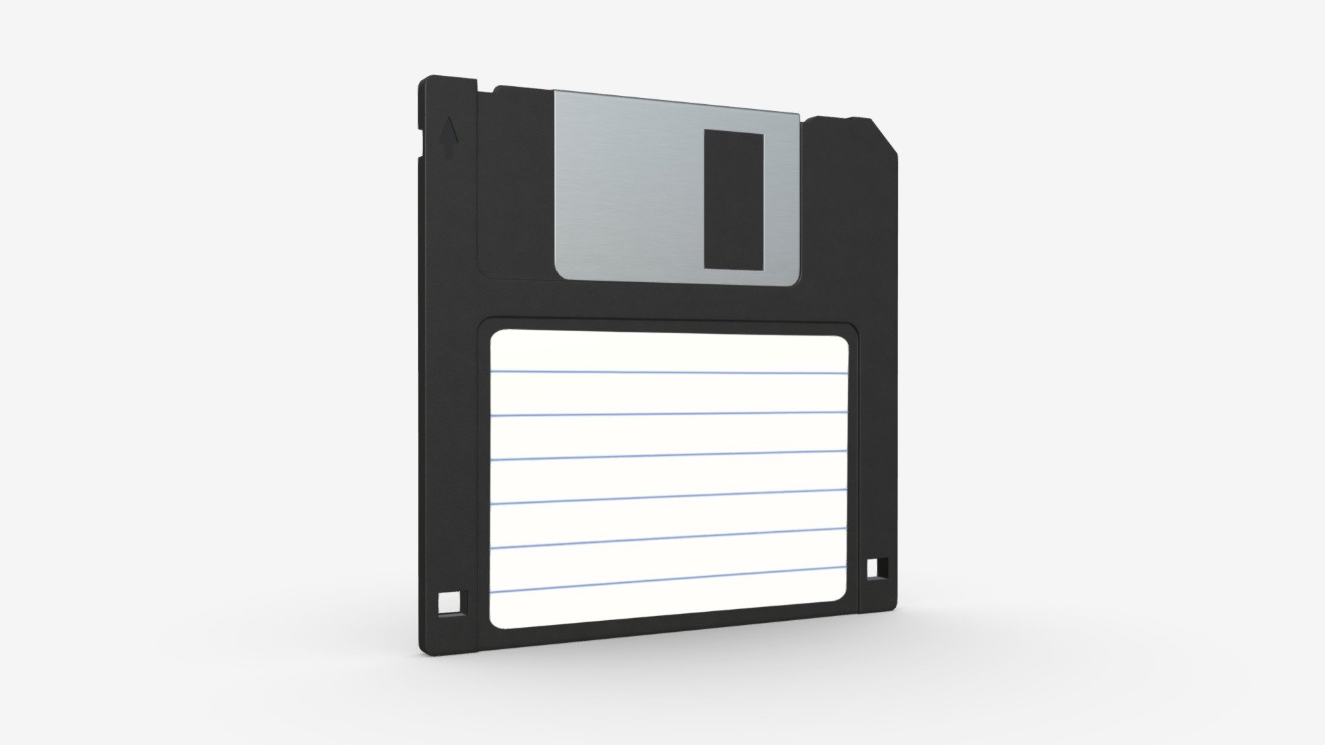 Floppy disk 03 3d model