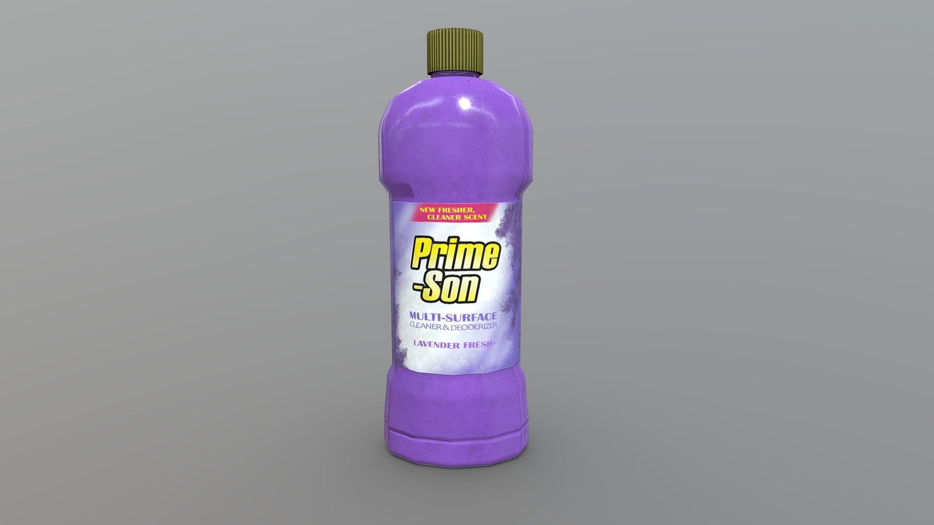 Soap Bottle 3d model