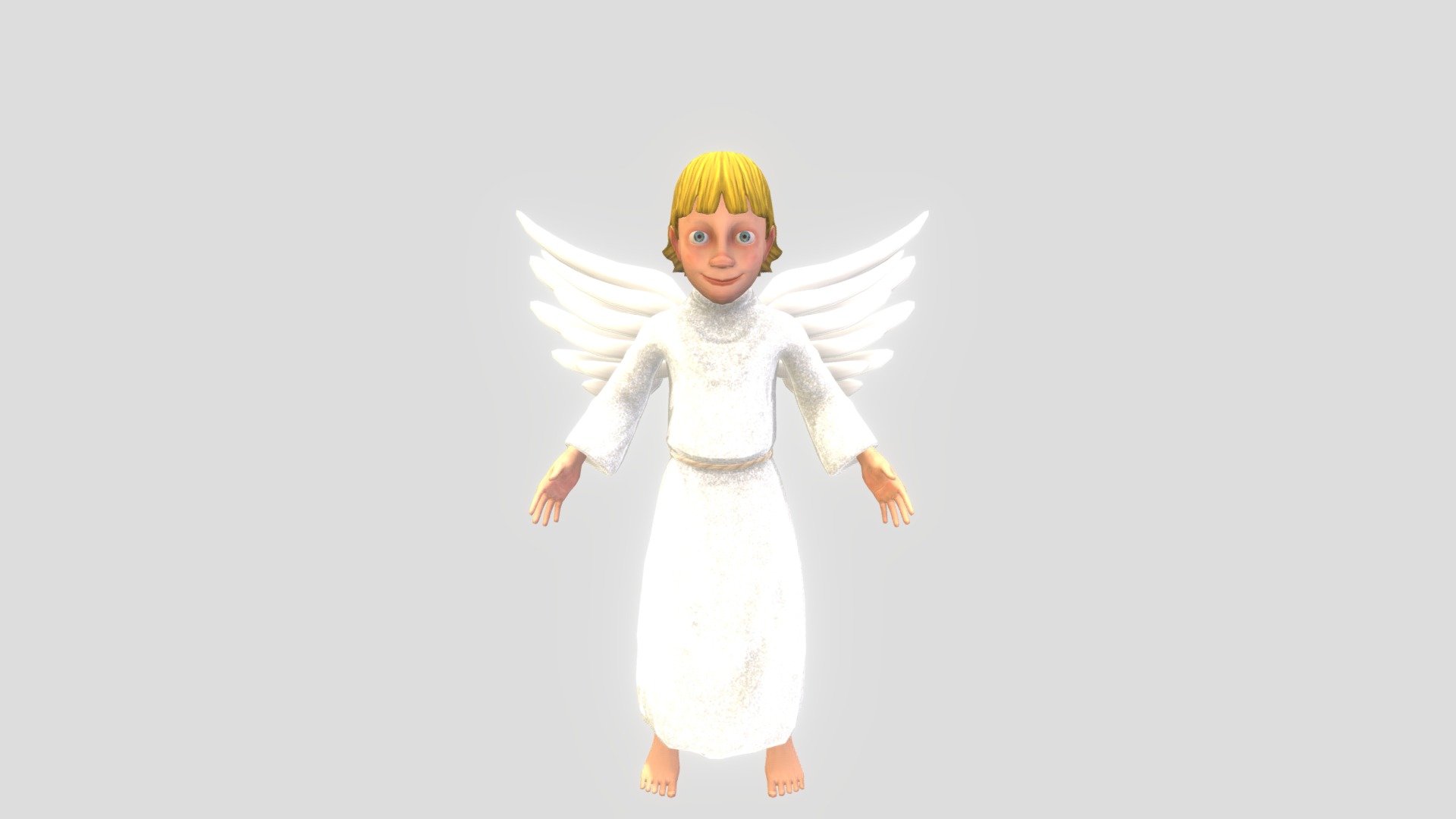 Angel Malteria Plaza 3d model