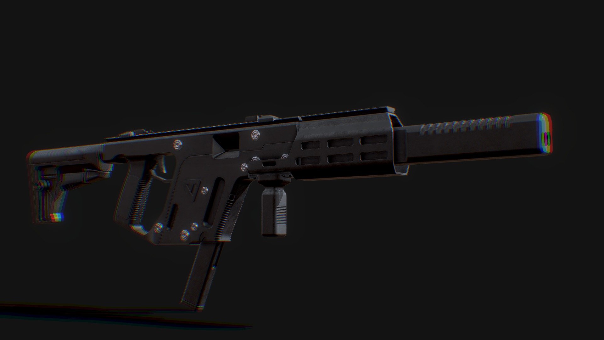 Kriss Vector 3d model