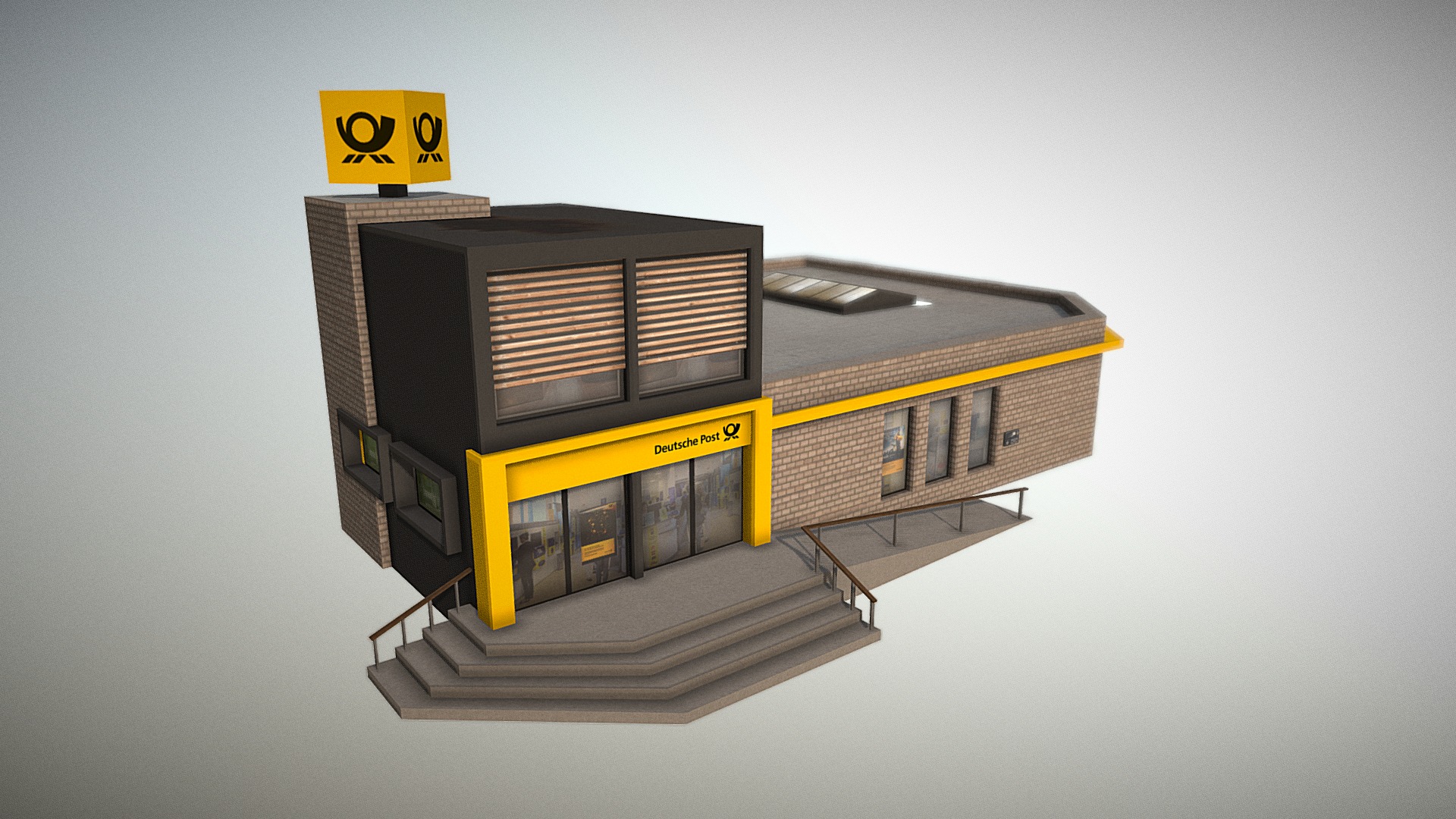 Deutsche Post 3d model