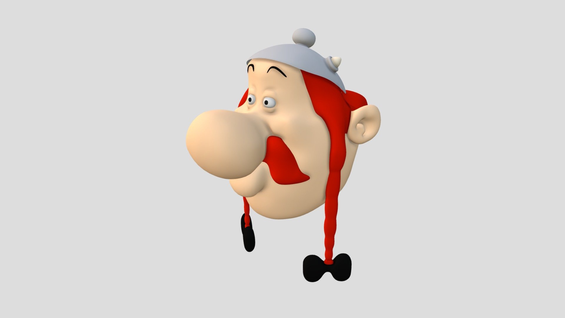 Obelix Face 3d model