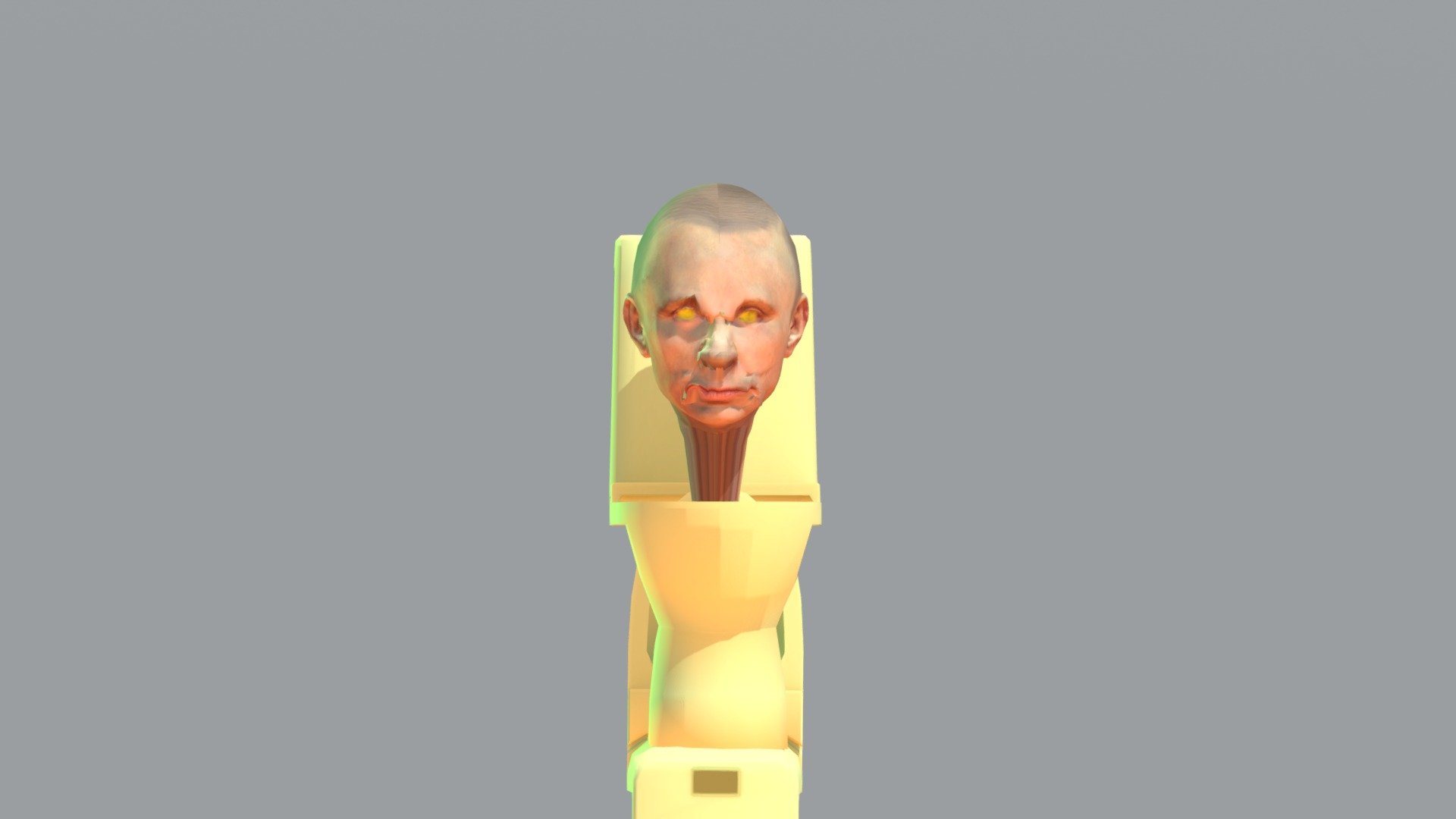 PUTIN SKIBIDI TOILET 3d model