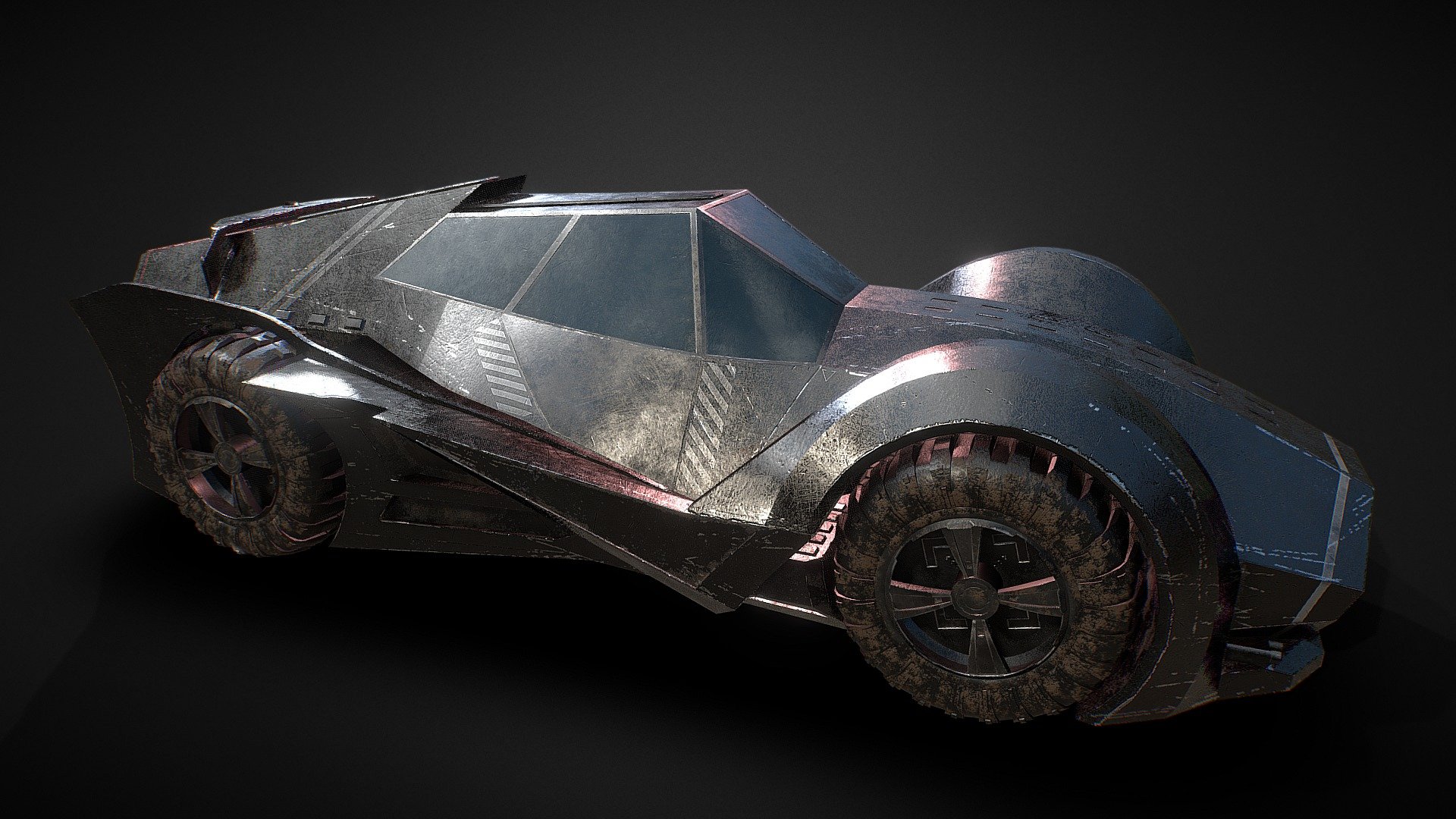 SCI FI Car 3d model