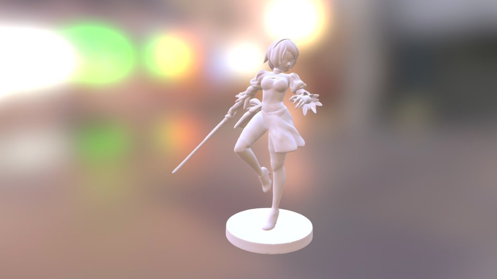 2B 3d model