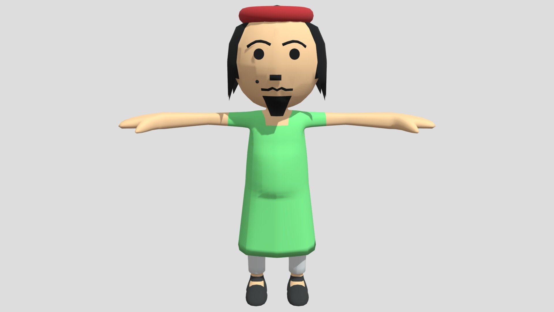 Mjo Character Pagal Beta 3d model