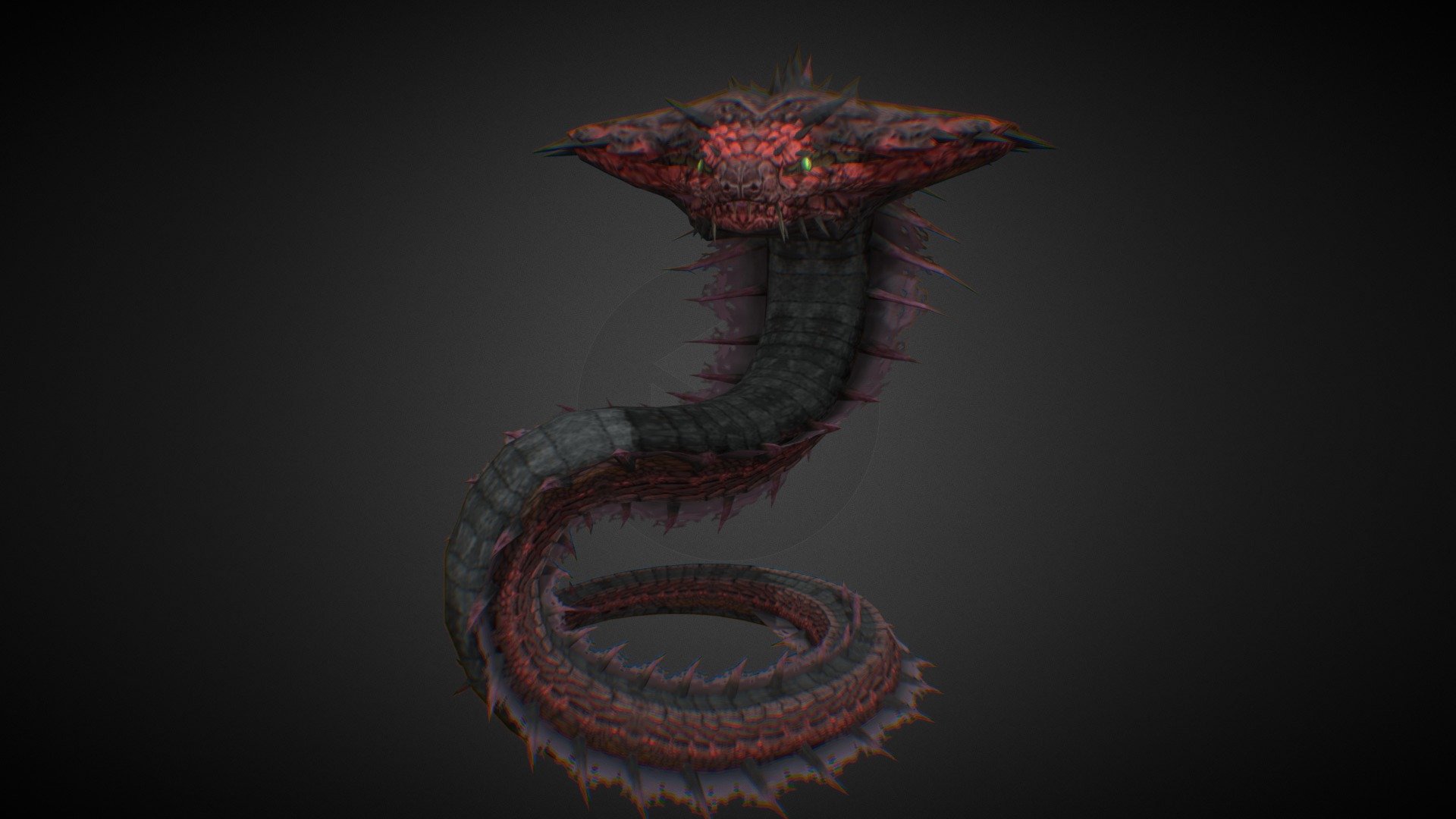 Wyrm Fuego 3d model