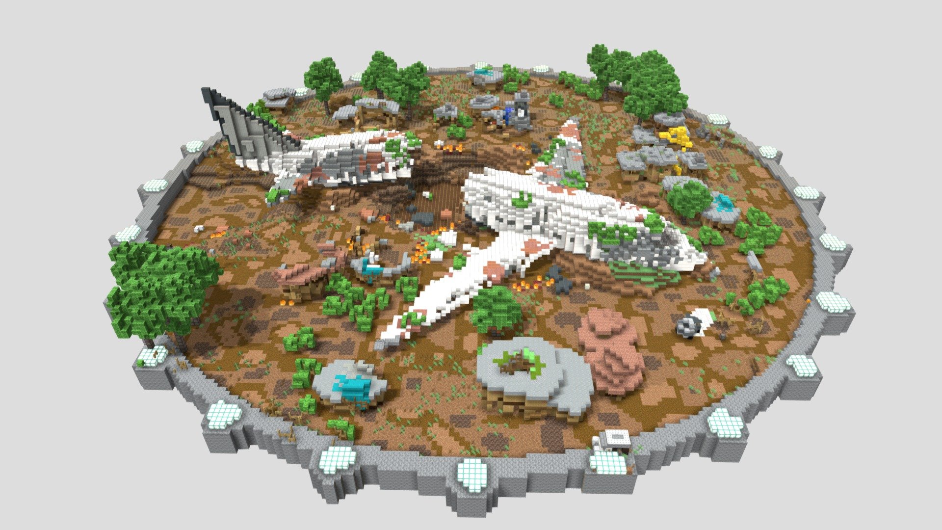 💥CRASHED PLANE | ARENA PVP 💥 3d model