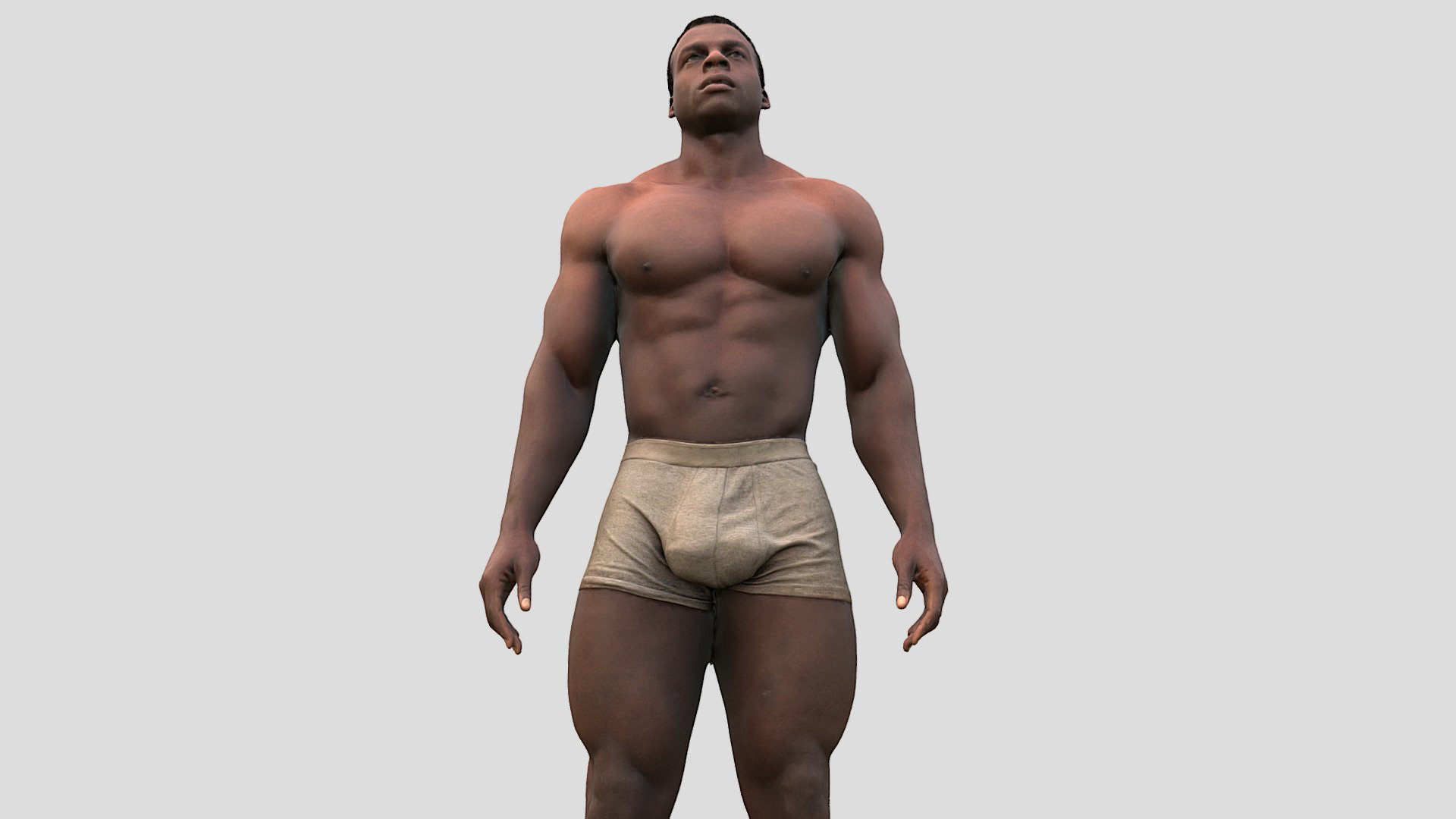 King of Muscle VR model 3d model