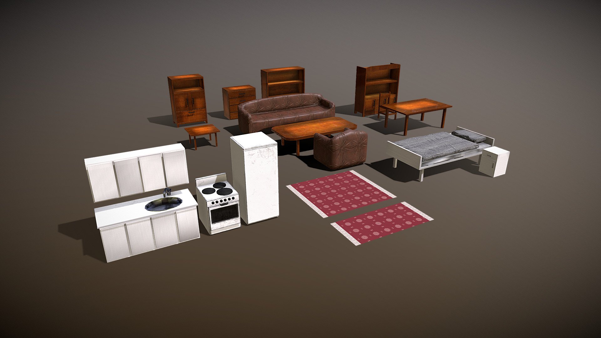 Furnitures 3d model