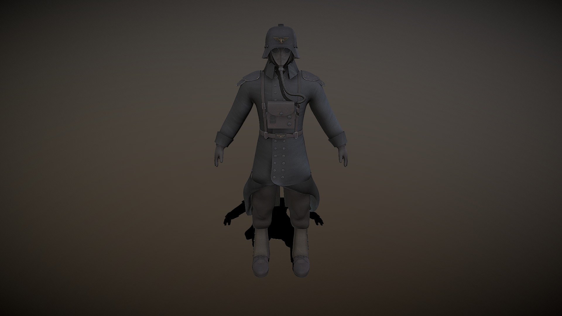 Death Corps Krieg Soldiers 3d model