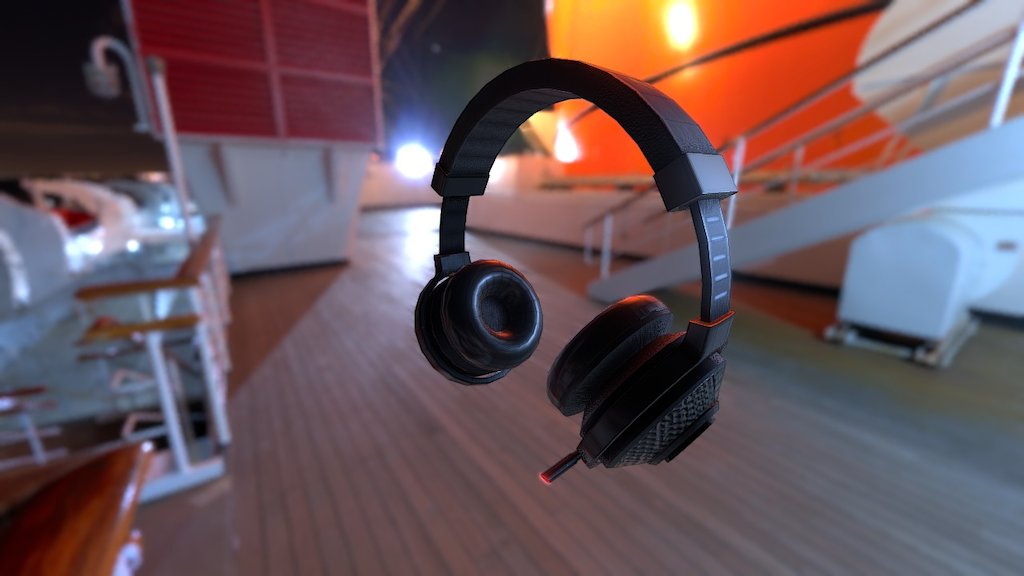 razer kraken 3d model