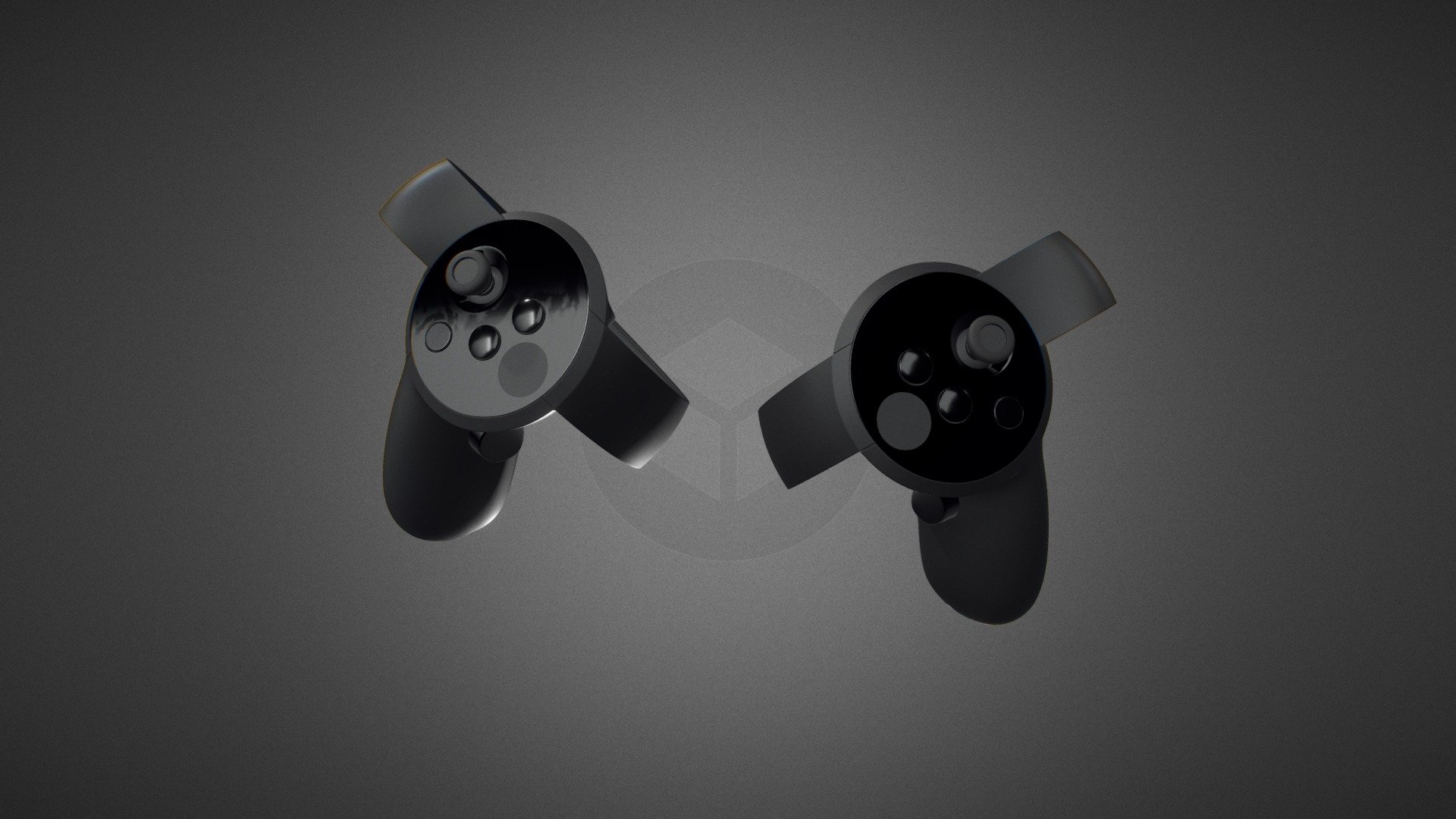 Oculus Touch for Element 3D 3d model