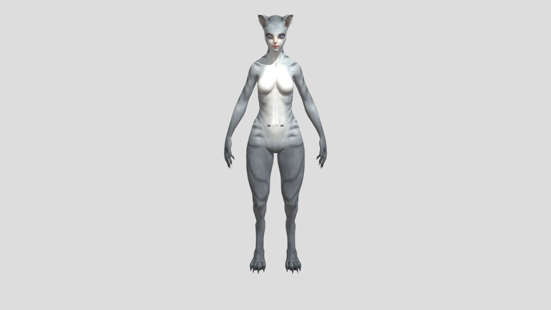 Ferre female Archeage 3d model