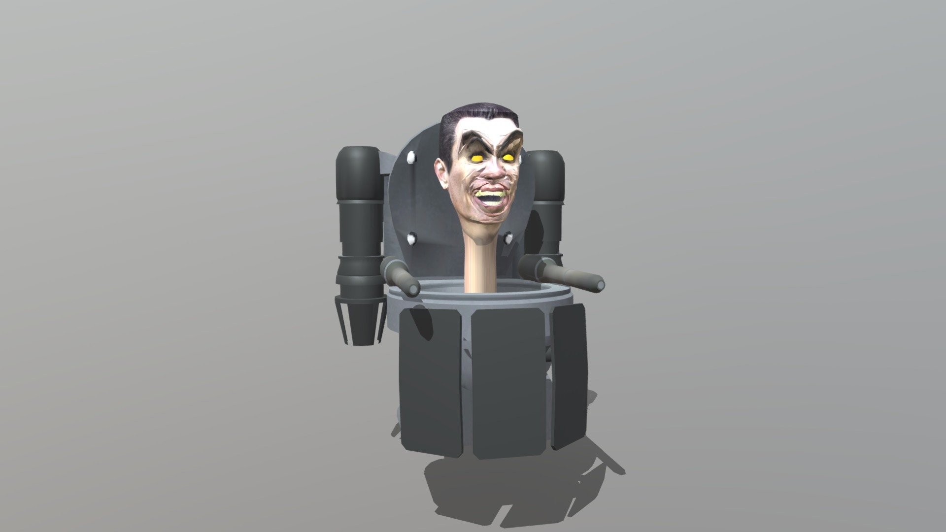 Skibidi toilet gman upgraded 3d model