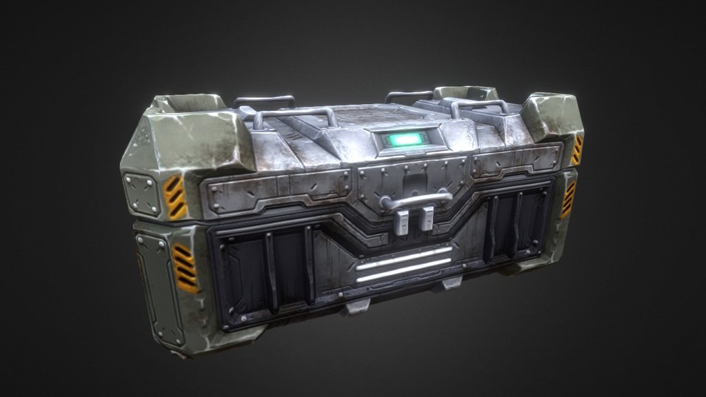 Large Crate 3d model