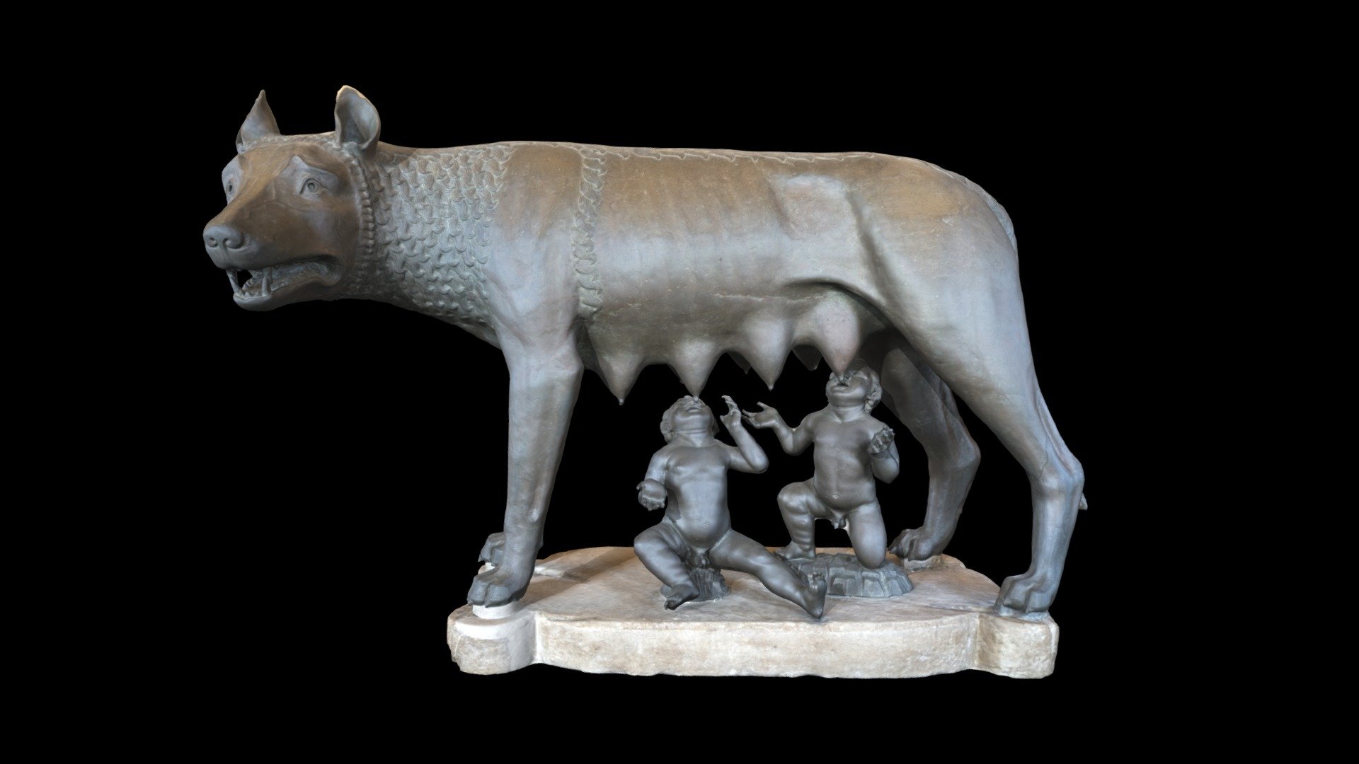 Capitoline Wolf (Lupa Capitolina) 3d model