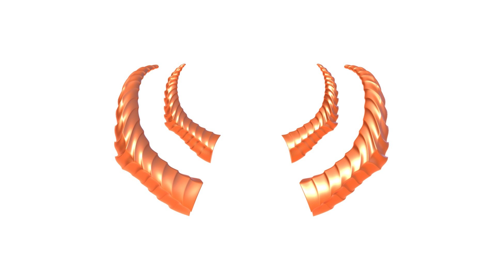 Horn 11 3d model