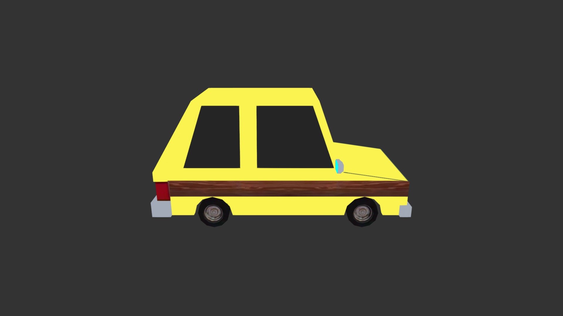 Jake Bellows 1-30-18 Car Toon 3d model