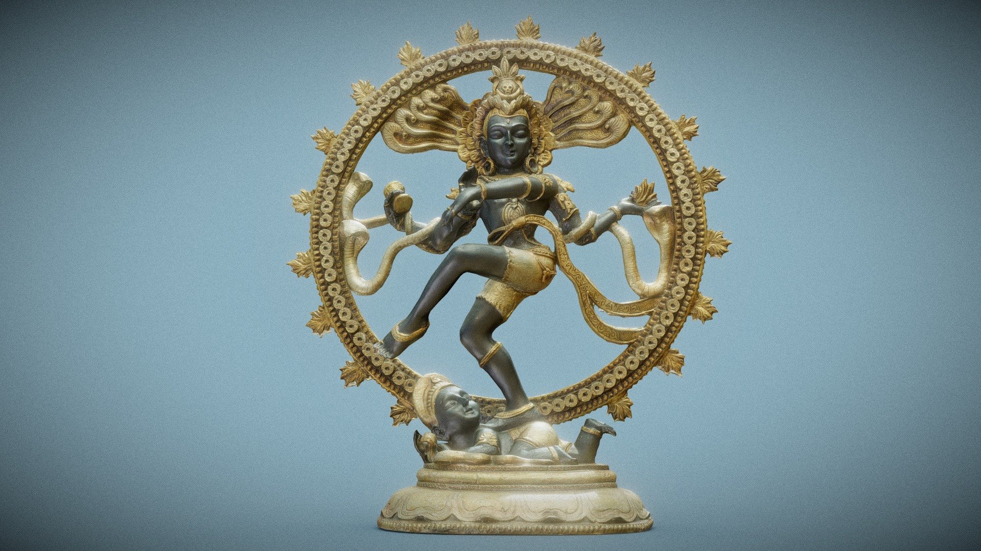 Nataraja Statue 3d model