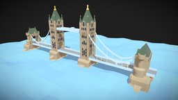 Lowpoly Tower Bridge