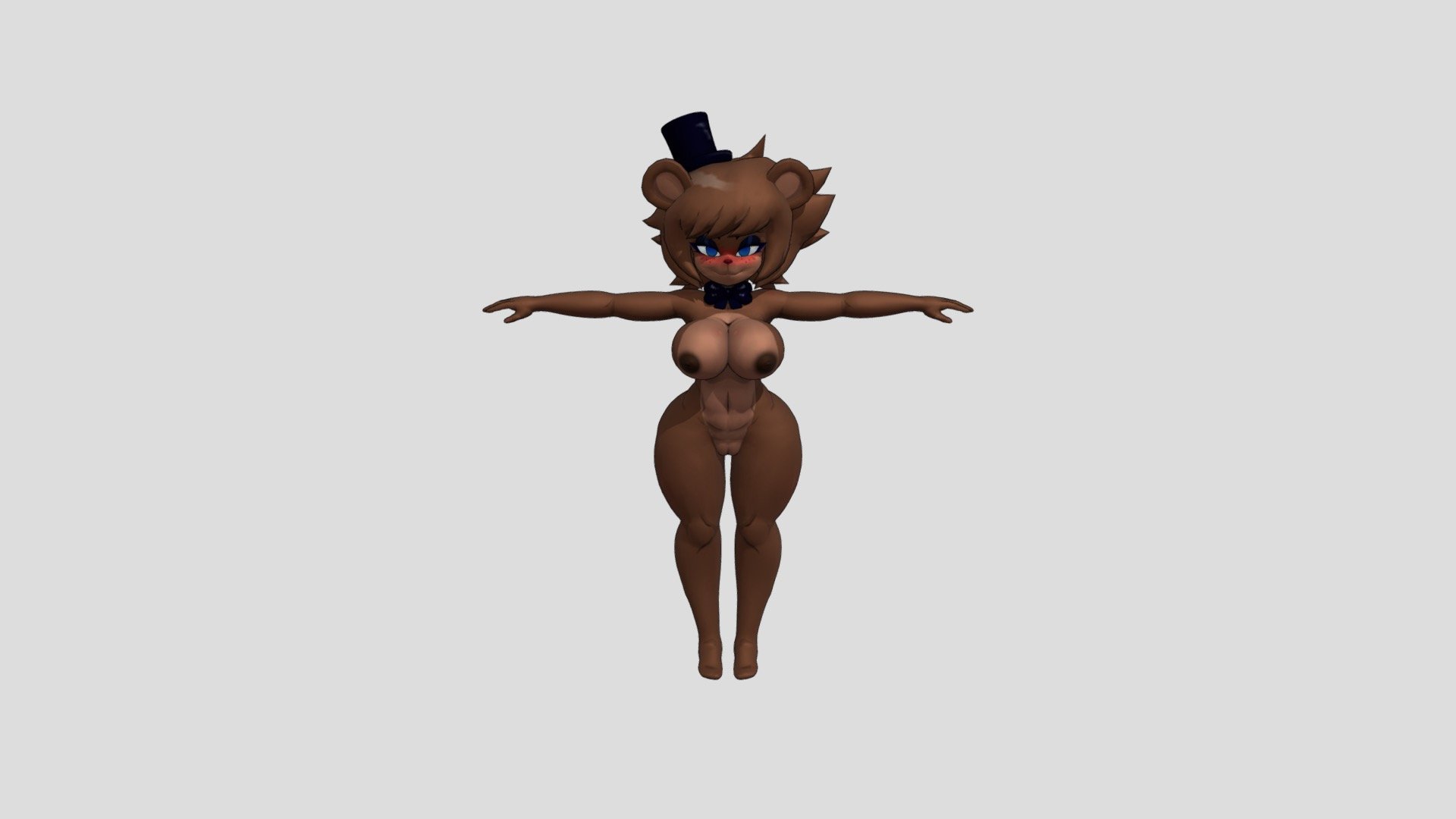 frenni-nude 3 3d model