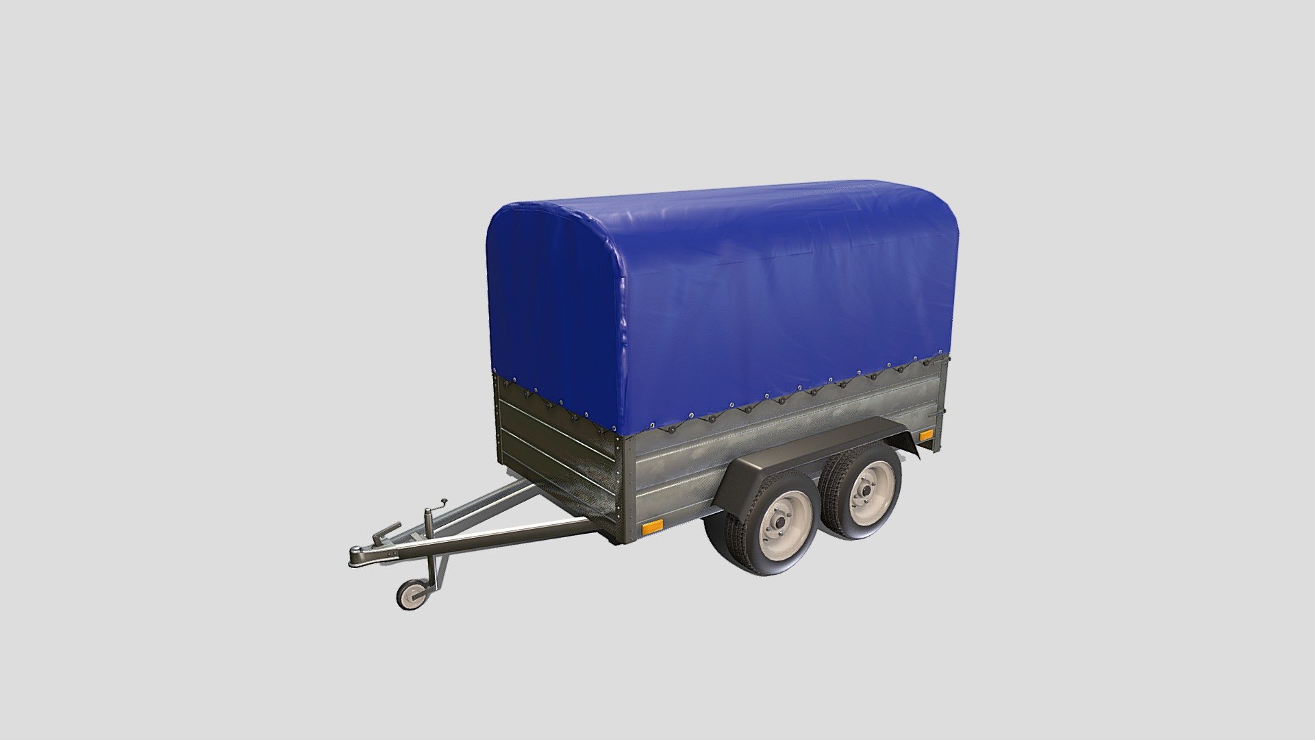 Cargo Trailer v5 3d model