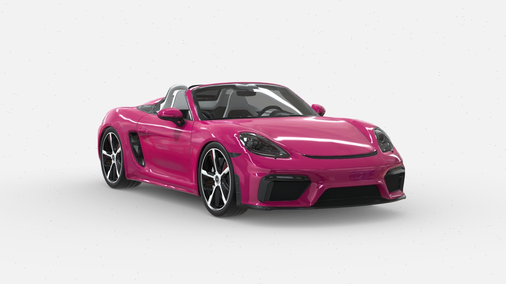 3d Model Porsche 718 Spyder VR Ready 3d model