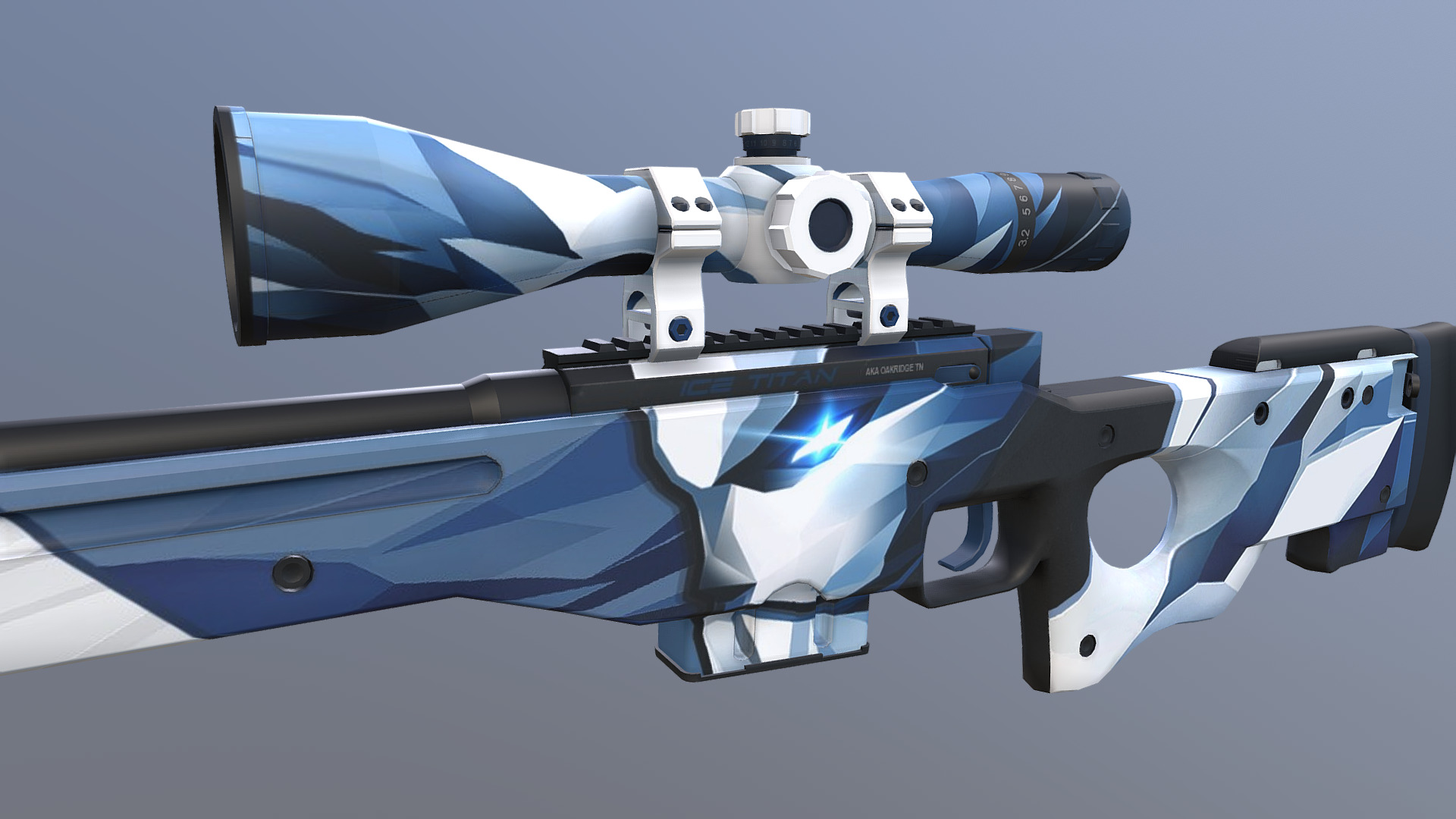 AWP ICE TITAN 3d model