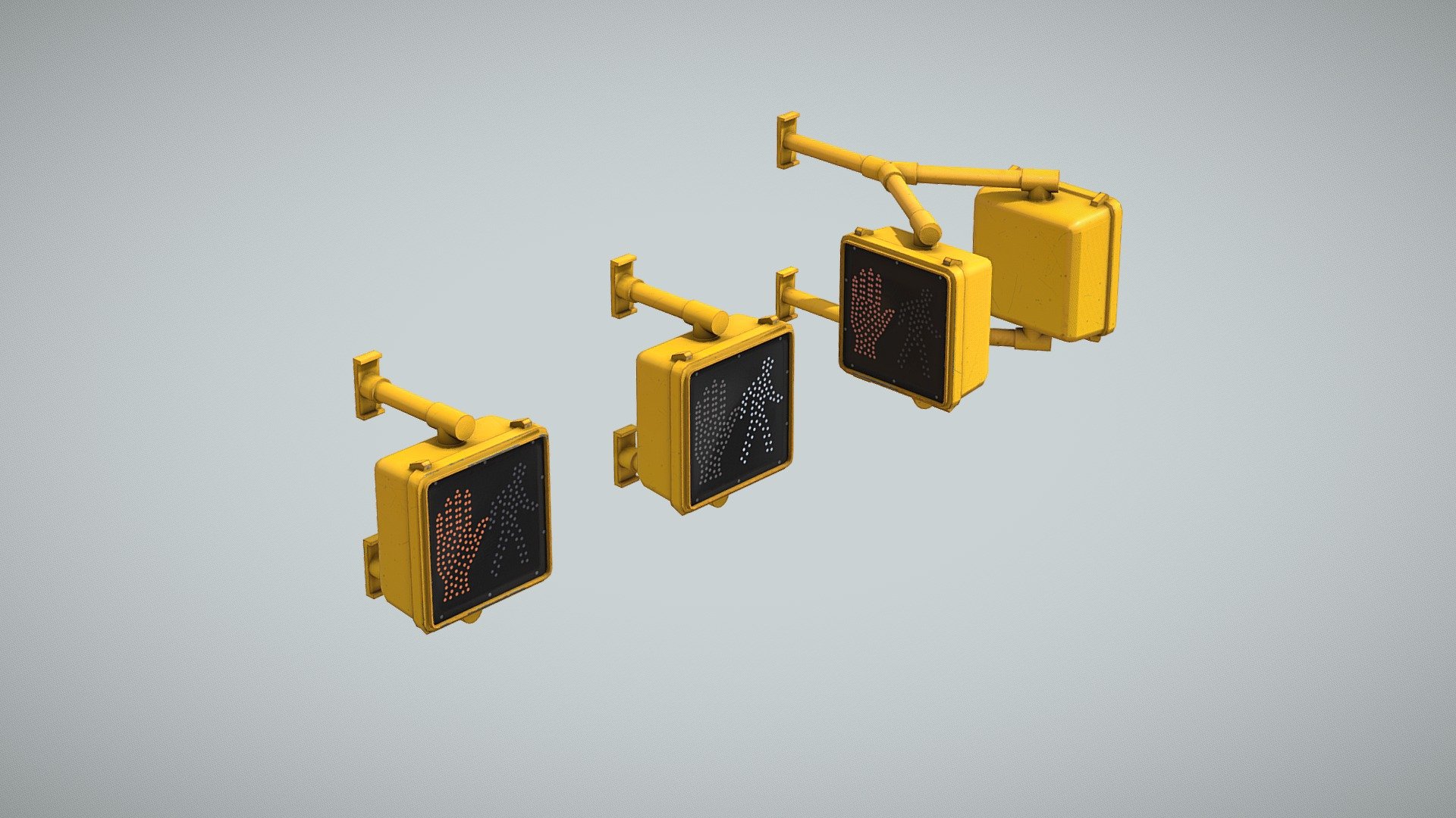 Traffic Lights 3d model