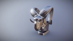 Doodge Ram hood ornament