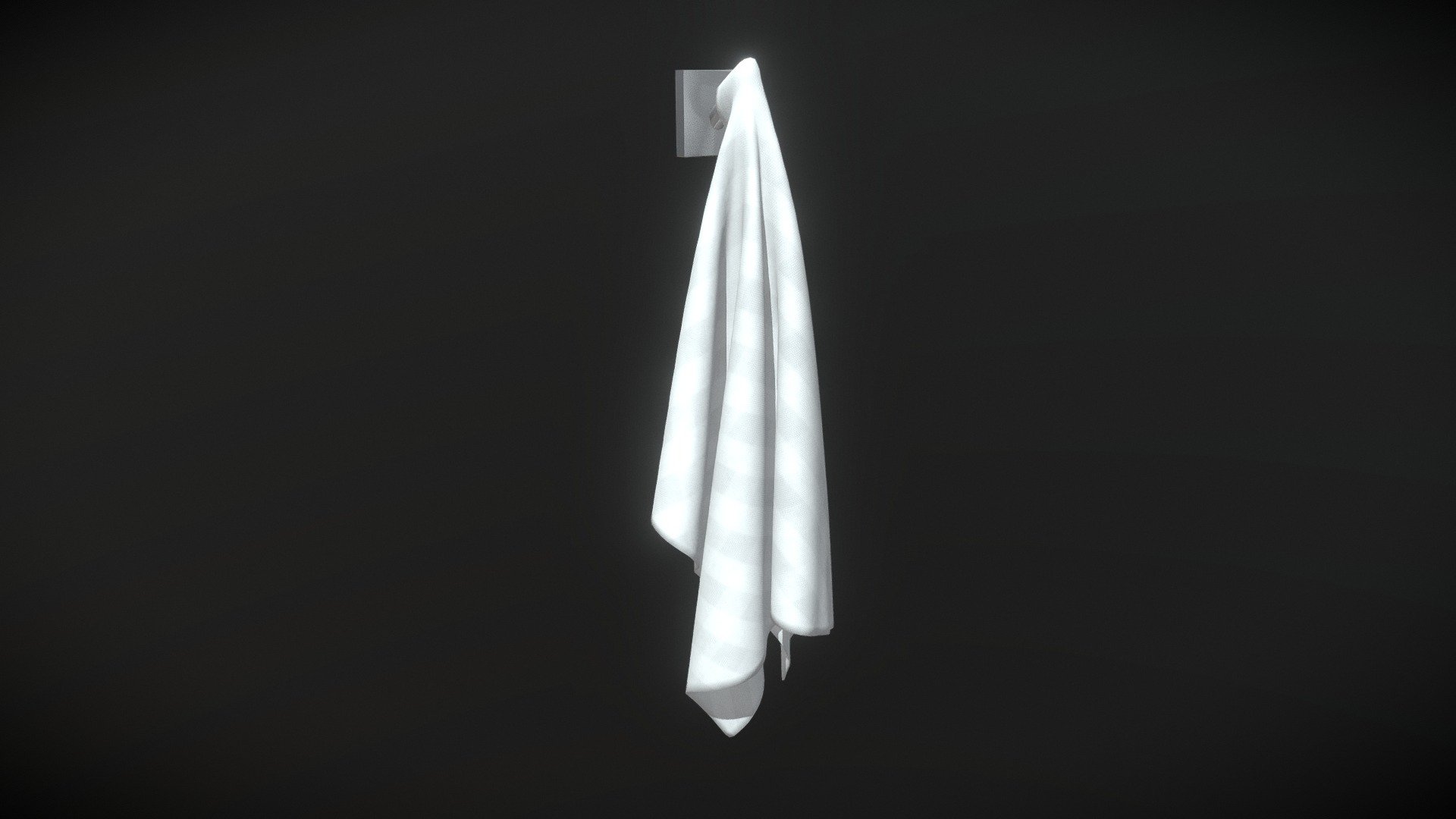 Hanging Towel 3d model