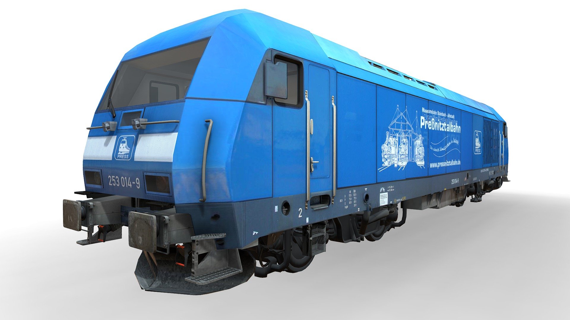 Locomotive Class 223 3d model