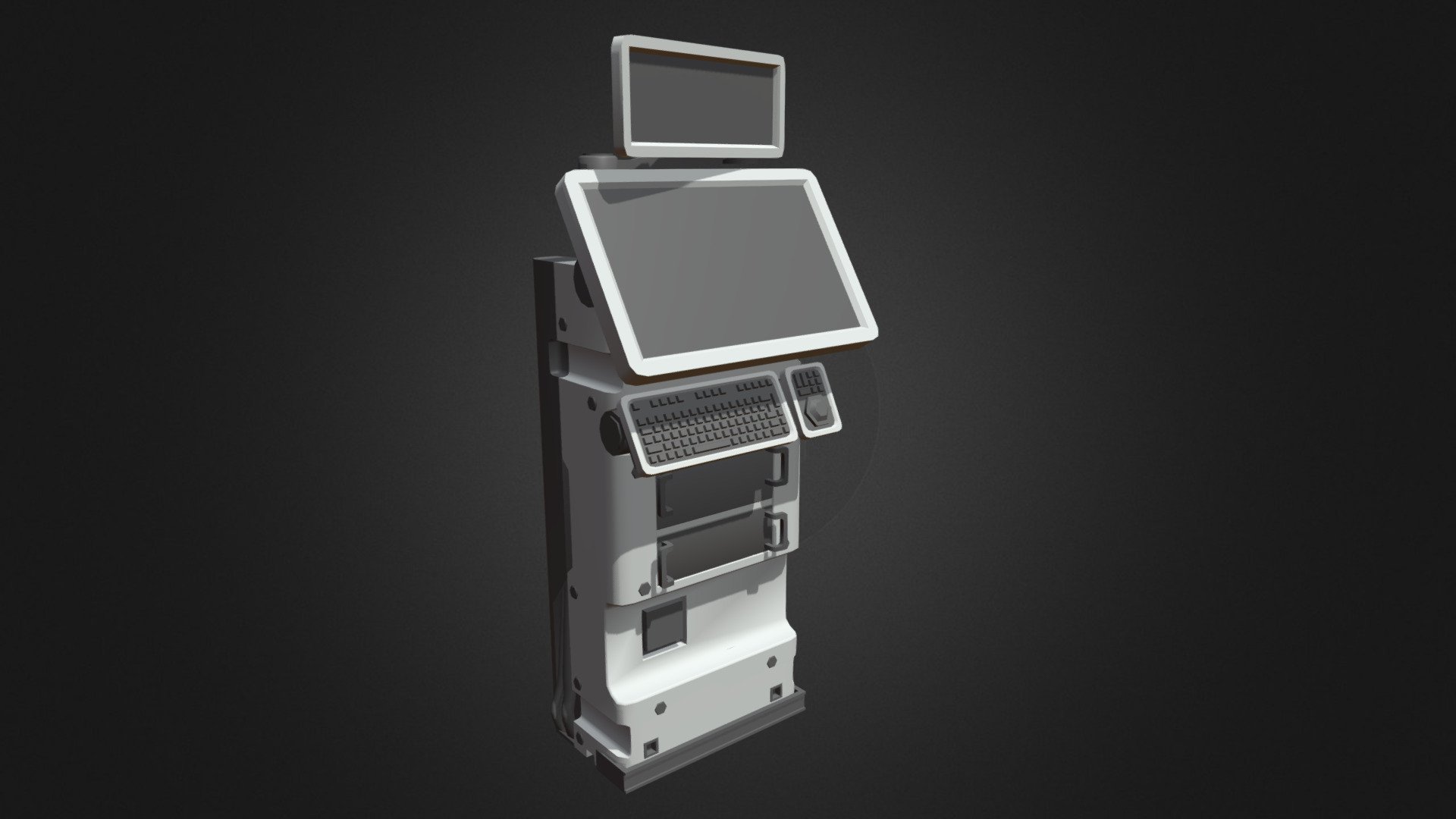 Terminal Draft 3d model