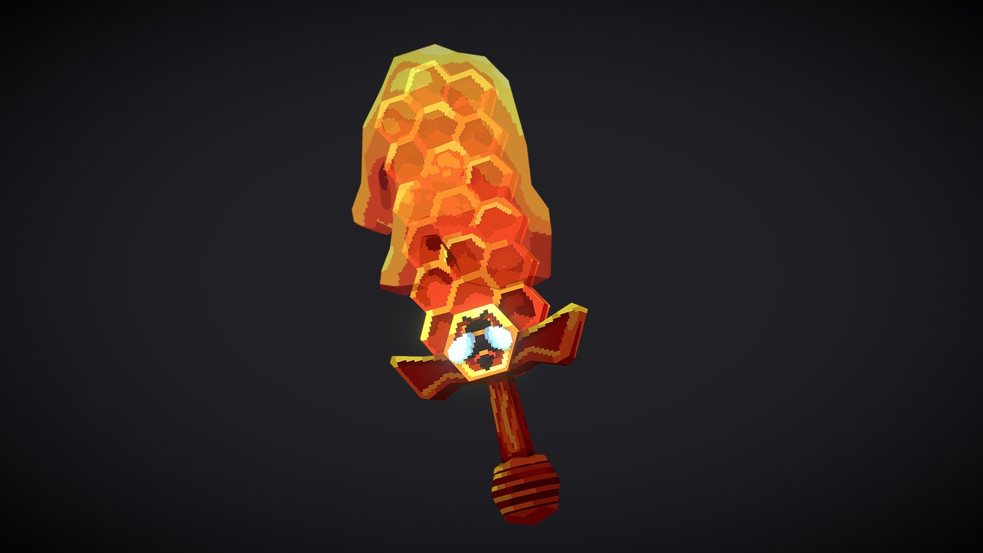 Honey Sword 3d model