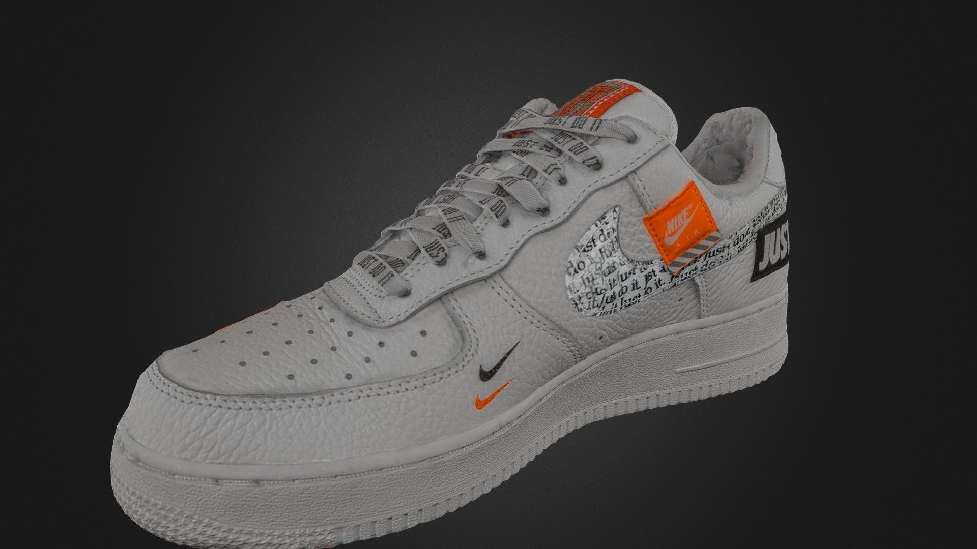 Nike Just Do It Sneaker Shoe 3d model