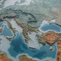 Europe Relief Map