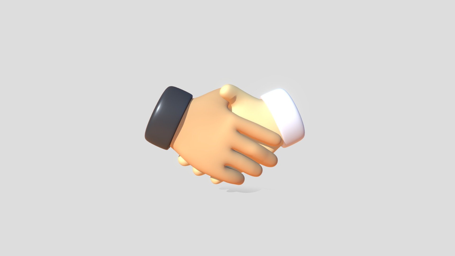 Handshake 3d model